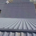 Garantie farbenfrohe Steinchips Schritt beschichtetes Verulia -Dachfliesenblech für Metallstrukturdach Die neueste Solarpanel